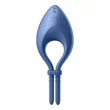 Kép 1/7 - Satisfyer - Bullseye - prémium, 12 funkciós, webmart, vibrációs péniszgyűrű (kék)