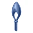 Kép 3/7 - Satisfyer - Bullseye - prémium, 12 funkciós, webmart, vibrációs péniszgyűrű (kék)