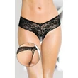 Kép 1/2 - Softline - Thongs 2440 - black    M/L