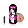 Kép 3/5 - Lovetoy - Sex In A Can - Vibrating Vagina Tunnel #1 - élethű, vibrációs vagina maszturbátor (natúr)