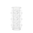 Kép 1/2 - Seven Creations - Silicone Sleeve - rücskös péniszköpeny (áttetsző)