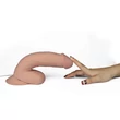 Kép 6/7 - Lovetoy - 8,5&quot; The Ultra Soft Dude Vibrating - rögzíthető, távirányításos, élethű vibrátor (21,3cm) - natúr