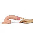 Kép 1/7 - Lovetoy - 9&quot; The Ultra Soft Dude Vibrating - rögzíthető, távirányításos, élethű vibrátor (21,5cm) - natúr