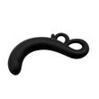 Chisa Novelties - Black Mont - kettő ujjas G-pont izgató és prosztata masszírozó (fekete)