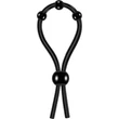 Kép 4/5 - Zero Tolerance - Ultimate Silicone Lasso - állítható, gyöngyös péniszgyűrű (fekete)
