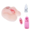 Kép 4/7 - Baile - Ultra Realistic Vibrating Vagina - élethű vagina maszturbátor wired vibrotojással (natúr)