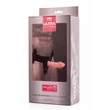 Kép 5/6 - Baile - Ultra Strap-On with Vibration - felcsatolható, wired, élethű vibrátor állítható hevederrel (natúr)