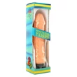 Kép 1/2 - Seven Creations - Vinyl P-Shape Vibrator 4 - élethű vibrátor (22cm) - natúr