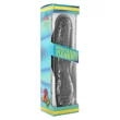 Kép 1/2 - Seven Creations - Vinyl P-Shape Vibrator - élethű vibrátor (21cm) - fekete