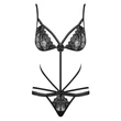Kép 2/4 - Obsessive - Wonderia - ultra szexi body (S/M) - fekete