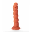 Kép 6/7 - X-Men - Dildo Colours Pleasure 8,5&quot; - rögzíthető, élethű dildó (21,6cm) - natúr