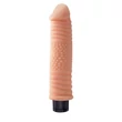 Kép 2/2 - Chisa Novelties - Real Touch XXX 7.5&quot; - élethű, bordázott G-pont vibrátor (natúr)