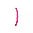 Kép 3/3 - Dream Toys - Solid Love Silicone Double Dong - duplavágű, élethű dildó (pink)