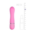 Kép 4/4 - EasyToys - Mini Vibrator - díszített mini vibrátor és masszírozó (pink)