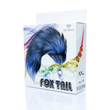 FOX TAIL - anális izgató - kék rókafarok dísszel