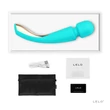 Kép 4/6 - Lelo - Smart Wand 2 Medium - prémium, 10 funkciós masszírozó vibrátor (USB) - türkizkék