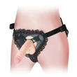 Kép 1/4 - Lovetoy - Orgasm Cozy Harness 5 - állítható hám felcsatolható termékekhez, cserélhető szilikon gyűrűkkel