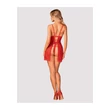 Kép 4/7 - Obsessive - Claussica - babydoll és tanga szett (M/L) - piros