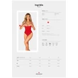 Kép 7/7 - Obsessive - Ingridia - nyitott body (M/L) - piros