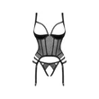 Kép 5/6 - Obsessive - Lanelia - extrém, nyitott body (M/L) - fekete