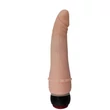 Kép 1/3 - Power Escorts - Driller 06 - élethű, gyöngyös vibrátor (21cm) - natúr