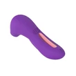 Kép 6/6 - Power Escorts - Oral Queen - 10 funkciós, szilikon csikló és mellbimbóizgató vibrátor (USB) - lila