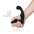 Kép 4/6 - Power Escorts - Prostate Vibr Stimulator Remote Control - prémium, wireless prosztata és gát masszírozó (USB) - fekete