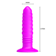 PRETTY LOVE - TWIST - rögzíthető, 10 funkciós anális vibrátor (12,7cm) - lila