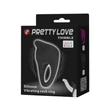 Kép 7/7 - Pretty Love - Thimble - vibrációs péniszgyűrű csiklóizgatóval (fekete)