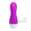 Kép 3/7 - Pretty Love - Ian - 30 funkciós, szilikon mini vibrátor (USB) - lila