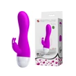 Kép 1/8 - Pretty Love - Kyle - 30 funkciós, nyuszifüles csiklóizgató és G-pont vibrátor (USB) - lila