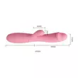 Kép 5/7 - Pretty Love - Snappy - szilikon, 30 funkciós, csiklóizgató és G-pont vibrátor (USB) - pink