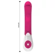 Kép 4/8 - Pretty Love - Felix - szilikon, 30 funkciós, csiklóizgató és G-pont vibrátor (20,5cm) - lila