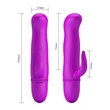 Kép 5/8 - Pretty Love - Blithe - 10 funkciós, csiklóizgató és G-pont mini vibrátor (11cm) - lila