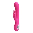 Kép 6/8 - Pretty Love - Carina - 7 funkciós, nyuszis, csiklóizgató és G-pont vibrátor (USB) - pink