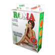 Boss Series - Roma - életnagyságú guminő 3 cserélhető nyílással (natúr)