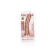 Kép 1/7 - RealRock - Curved Realistic Dildo with Suction Cup 7&quot; - rögzíthető ,élethű G-pont dildó (20cm) - barna