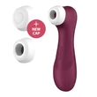 Kép 2/6 - Satisfyer - Pro 2 Generation 3 with Liquid Air - prémium, websmart léghullámos csiklóizgató és masszírozó (USB) - bordő