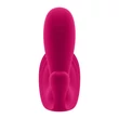 Kép 4/5 - Satisfyer - Top Secret+ -  prémium, wireless, websmart csiklóizgató és G-pont párvibrátor (USB) - pink