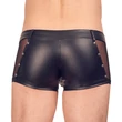 Kép 5/8 - Svenjoyment - Men's Pants XL - fényes, cipzáras alsónadrág (M) - fekete