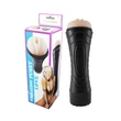 Kép 1/12 - B-Series Lyla - Vibrating Pussy Love - élethű vibrációs zseblámpa-maszturbátor (17cm) - vagina