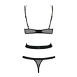 Kép 4/7 - OBSESSIVE BONDY - fekete body - S/M