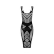 Kép 6/6 - Obsessive D609 bodystocking S/M/L