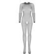 Kép 5/6 - Obsessive Bodystocking N121 fekete XL/XXL