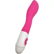 Kép 1/3 - Power Escorts - Lissy G - 10 funkciós, szilikon G-pont vibrátor (20cm) - pink
