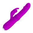 Kép 4/8 - Pretty Love - Dorothy - 12 vibrációs, 3 lökő funkciós, nyuszifüles csiklóizgató és G-pont vibrátor (USB) - lila
