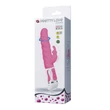 Kép 7/7 - Pretty Love - Steven - 12+4 funkciós, rotációs, bordázott, nyuszifüles csiklóizgató és G-pont vibrátor (pink)