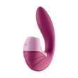 Kép 2/9 - Satisfyer - Supernova - prémium léghullámos csiklóizgató és G-pont vibrátor (USB) - meggy