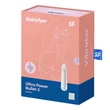 Kép 1/7 - Satisfyer - Ultra Power Bullet 3 - prémium, szilikon mini vibrátor (USB) - fehér