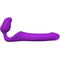 Adrien Lastic - Strap On-Queens M - heveder nélkül hordható dildó pároknak (20cm) - lila